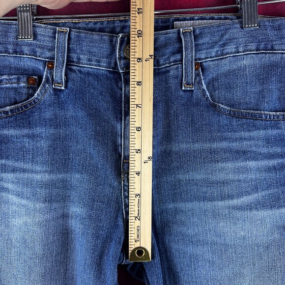 AG THE EX-BOYFRIEND SLIM FIT WOMEN'S JEANS SIZE 31, DISTRESSED LOOK JEANS - Picture 11 of 13